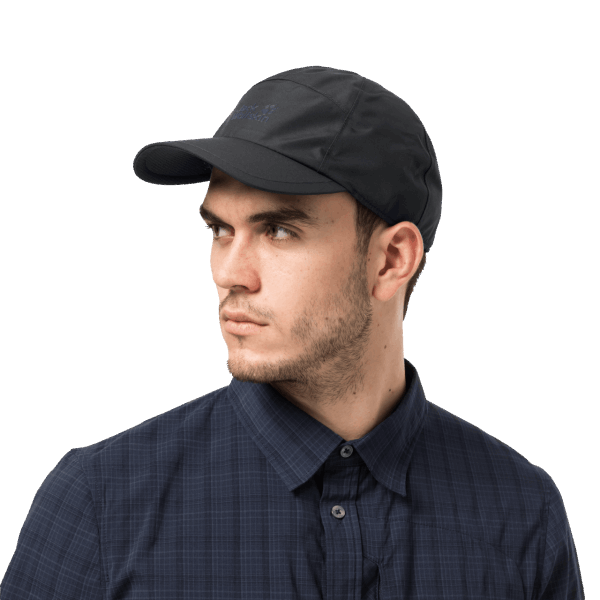 Origins Jack Wolfskin Zwarte Texapore Ecosphere Basecap