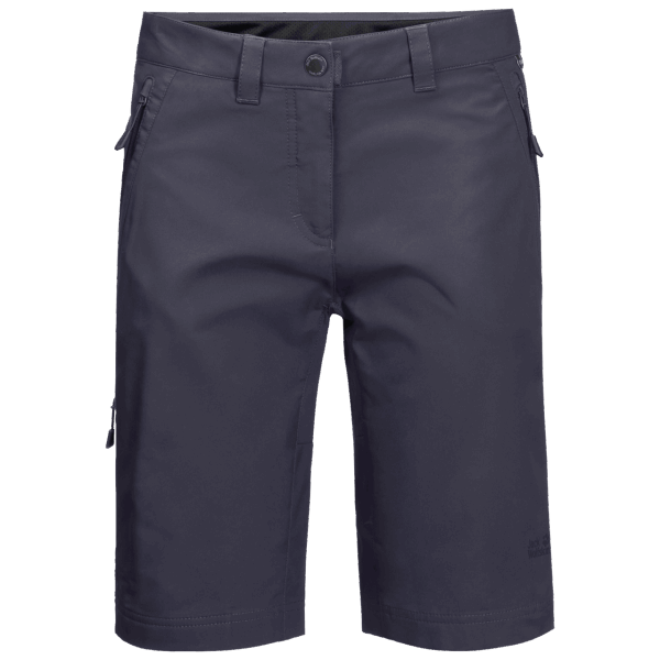 Active Trainingsshort Voor Dames, Grafiet, Jack Wolfskin Best