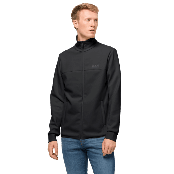 Zwarte Originele Jack Wolfskin New Haven Jas Voor Heren