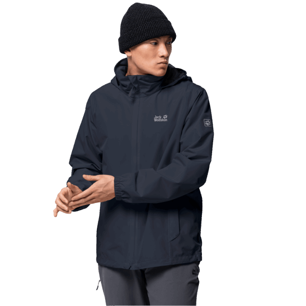 Heren Stormy Point Jack Nachtblauw Nieuw Jack Wolfskin