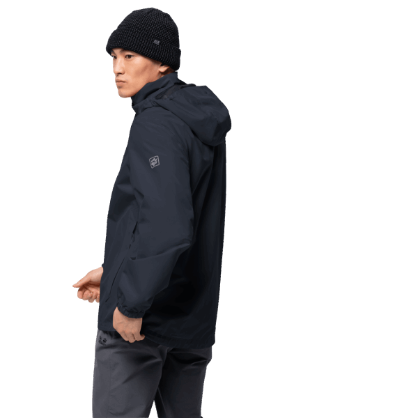Heren Stormy Point Jack Nachtblauw Nieuw Jack Wolfskin