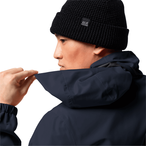 Heren Stormy Point Jack Nachtblauw Nieuw Jack Wolfskin