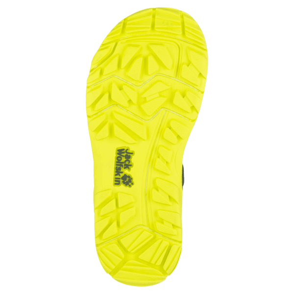 Taraco Strandsandaal Voor Kinderen Warm Kaki-limoen Jack Wolfskin