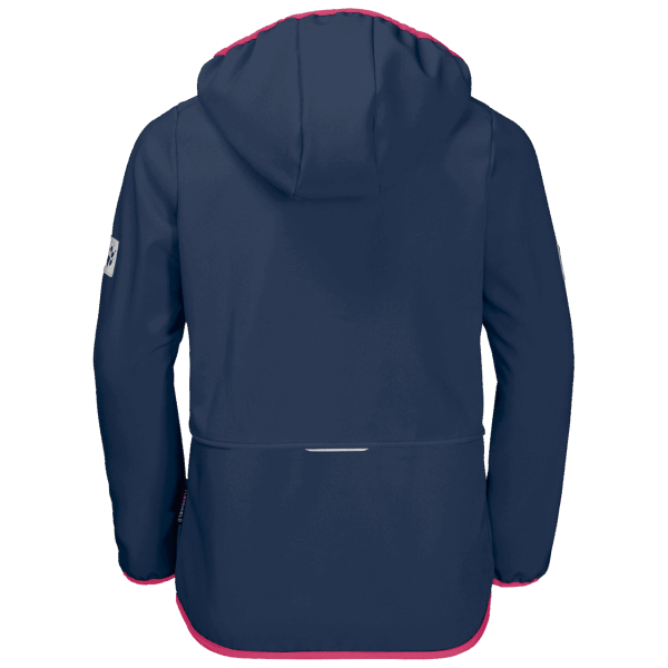 Donker Indigo Vierwindsjack Voor Kinderen Origineel Jack Wolfskin