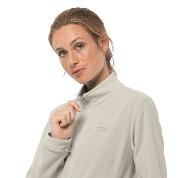 Jack Wolfskin Hot Dames Kiruna Jack Wit Zand
