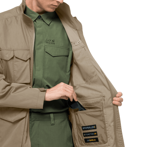 Heren Reisjack Aan Het Meer Sand Dune Jack Wolfskin