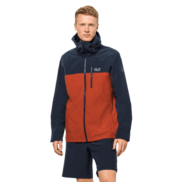 Jack Wolfskin Desert Windjack Voor Heren Van Mexicaanse Peper