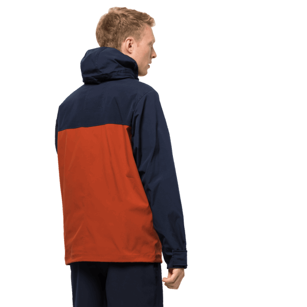 Jack Wolfskin Desert Windjack Voor Heren Van Mexicaanse Peper