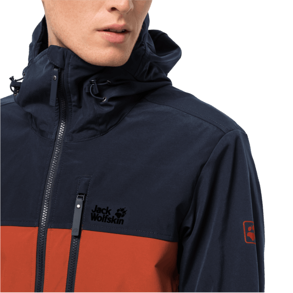 Jack Wolfskin Desert Windjack Voor Heren Van Mexicaanse Peper