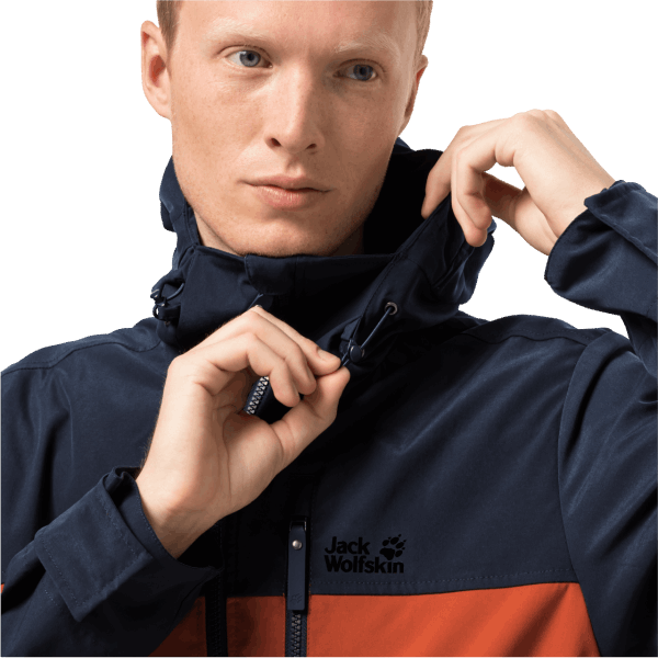 Jack Wolfskin Desert Windjack Voor Heren Van Mexicaanse Peper