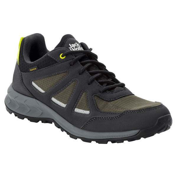 Kaki-groene Nieuwe Heren Bos 2 Texapore Laag Jack Wolfskin