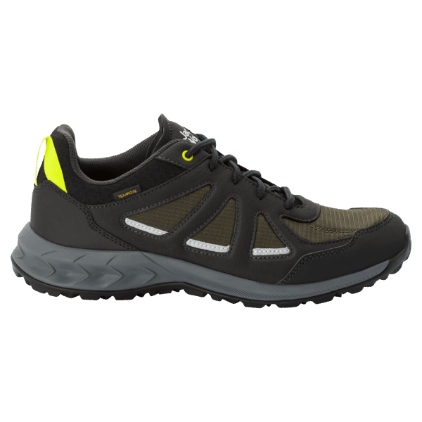 Kaki-groene Nieuwe Heren Bos 2 Texapore Laag Jack Wolfskin