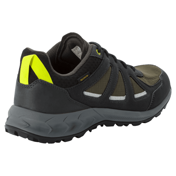 Kaki-groene Nieuwe Heren Bos 2 Texapore Laag Jack Wolfskin