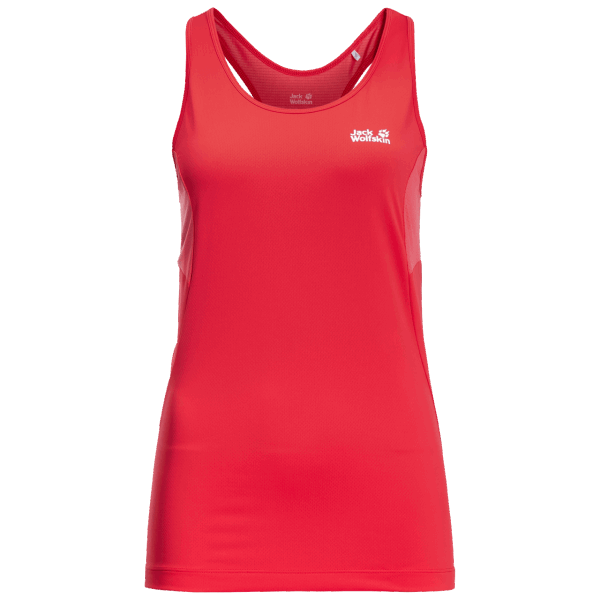 Dames Narrows Tankjack Wolfskin Tulp Rood Origin