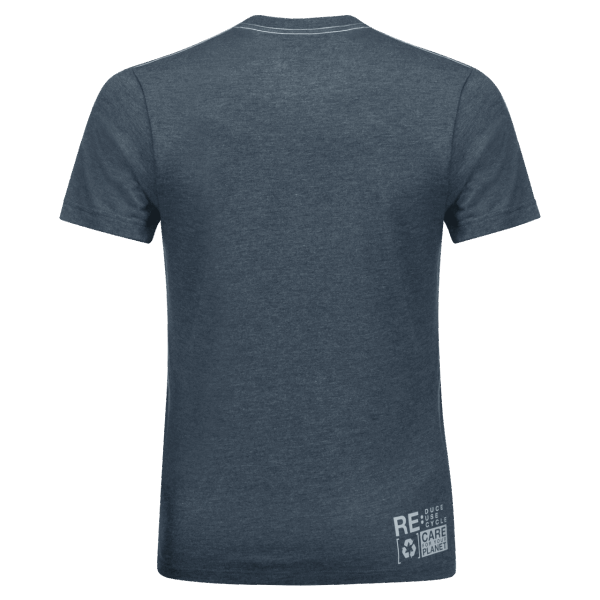 Donker Leisteen Jack Wolfskin Heren Nature Relief T Hot