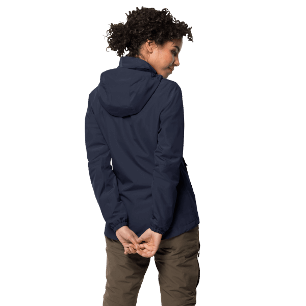 Jack Wolfskin Nachtblauw Origineel Stormy Point Damesjack