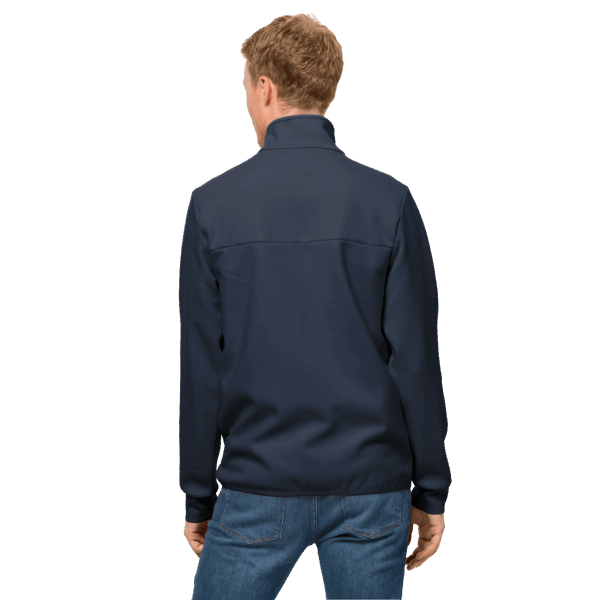 Nachtblauw Jack Wolfskin Merk New Haven Herenjack