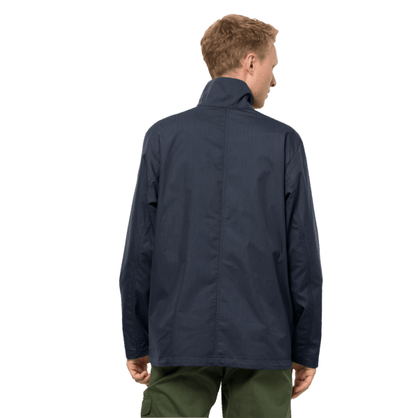 Heren Reisjack Aan Het Meer Jack Wolfskin Collectie Nachtblauw
