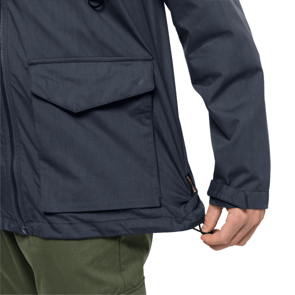 Heren Reisjack Aan Het Meer Jack Wolfskin Collectie Nachtblauw