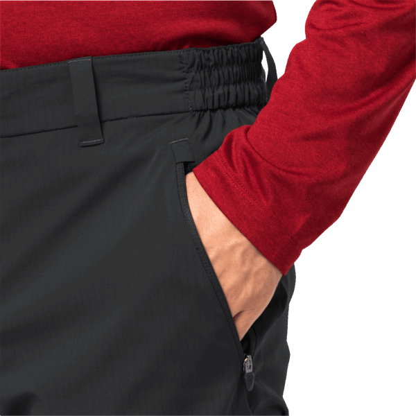 Zwarte Originele Jack Wolfskin Piekbroek M