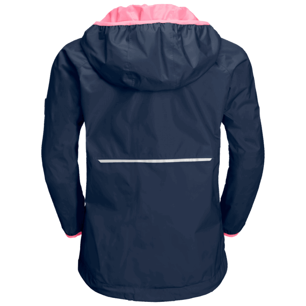 Dark Indigo Origins Regenachtige Dagen Jack Wolfskin Voor Kinderen