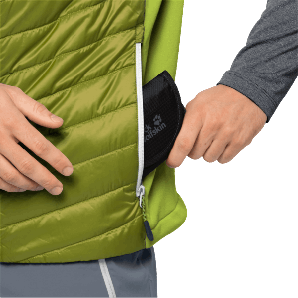 Jack Wolfskin Brands Men's Routeburn Vest Golden Cypress