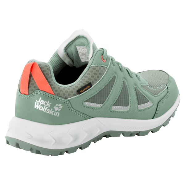 Herkomst Lichtgroen-wit Jack Wolfskin Dames Woodland 2 Texapore Laag