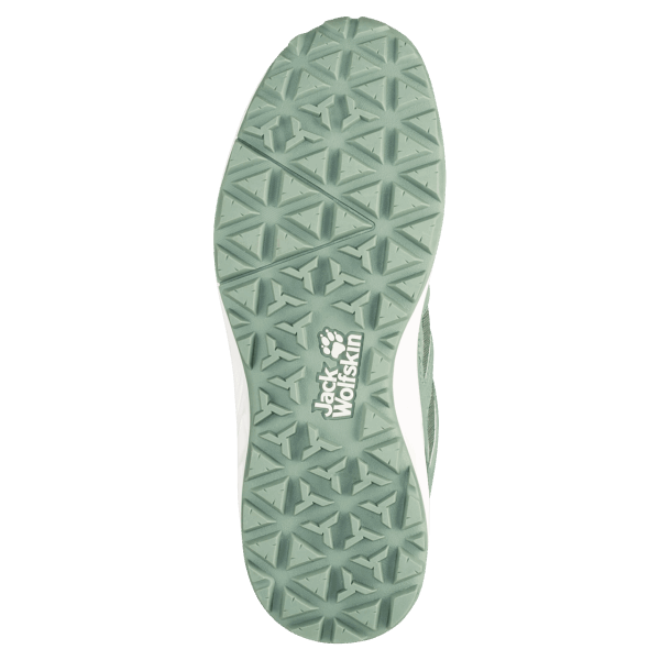 Herkomst Lichtgroen-wit Jack Wolfskin Dames Woodland 2 Texapore Laag