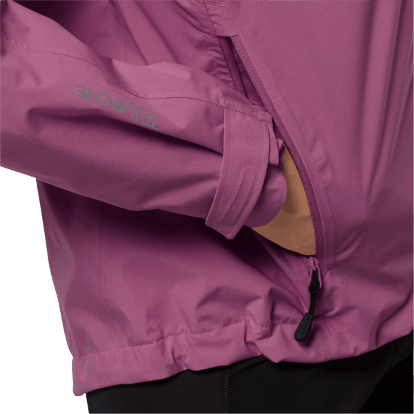 Jack Wolfskin Violet Quartz Tasman Peak Damesjack Nieuw
