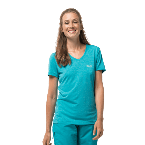 Dark Aqua Brands Dames Crosstrail T Jack Wolfskin