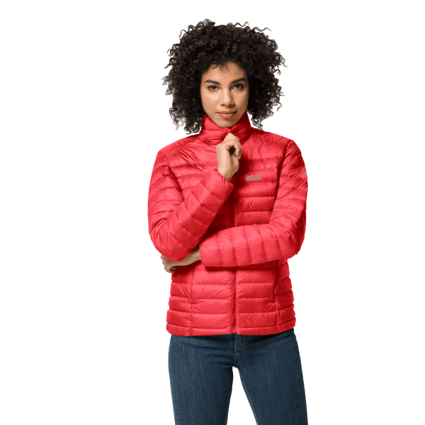 Tulp Rood Jack Wolfskin Collecties Dames Jwp Down