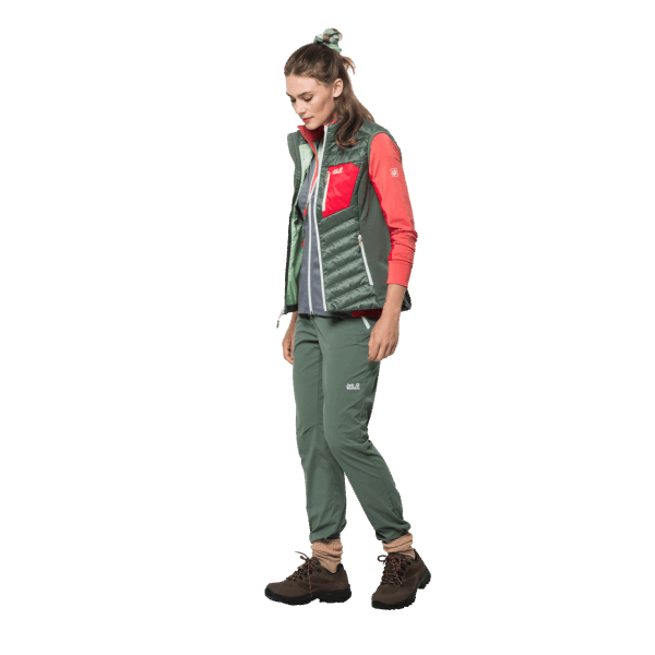 Nieuwe Hedge Green Dames Overlandbroek Jack Wolfskin
