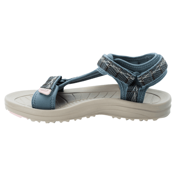 Jack Wolfskin Blauwgrijs-roze Merk Wave Breaker W