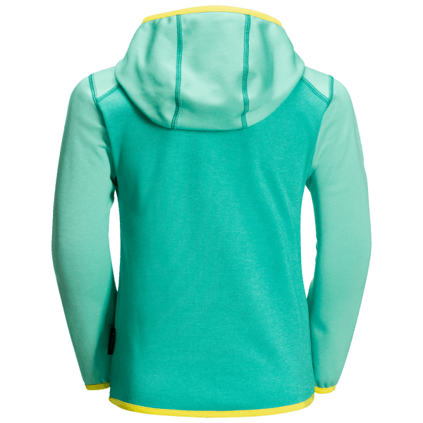 Diep Mint Originele Jack Wolfskin Actieve Hoody Voor Kinderen