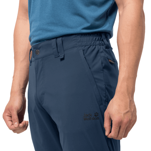 Heren Activeren Licht Donderblauw Jack Wolfskin Origineel