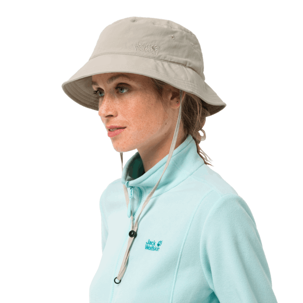 Brand Light Sand Supplex Zonnehoed Jack Wolfskin