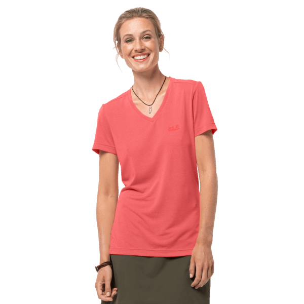 Desert Rose Dames Crosstrail T Jack Wolfskin Origineel