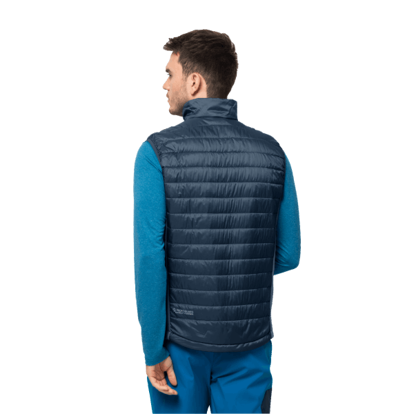 Jack Wolfskin Donderblauw Heren Vest Van Het Merk Routeburn