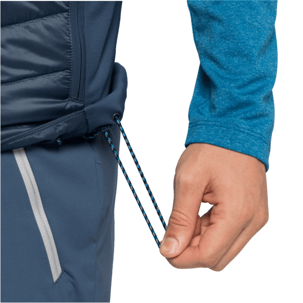 Jack Wolfskin Donderblauw Heren Vest Van Het Merk Routeburn