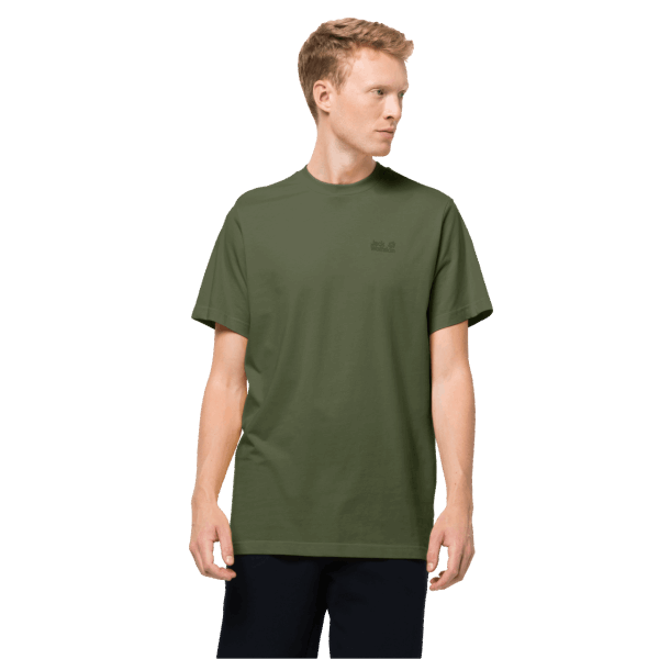 Jack Wolfskin Essential T Merk Greenwood Voor Heren