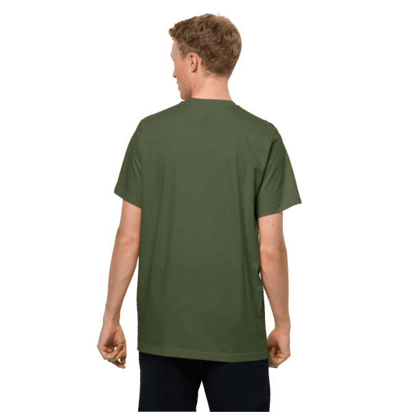 Jack Wolfskin Essential T Merk Greenwood Voor Heren