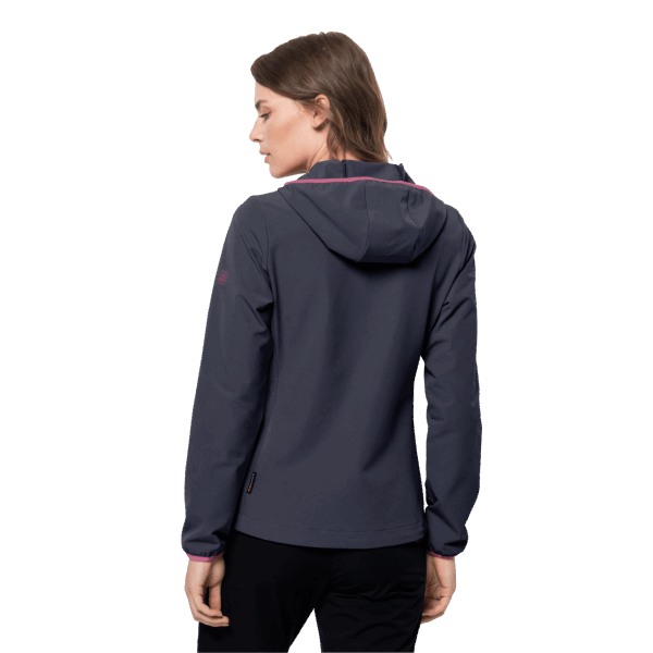 Grafiet Damesturbulentiejack Hot Jack Wolfskin