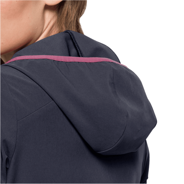 Grafiet Damesturbulentiejack Hot Jack Wolfskin