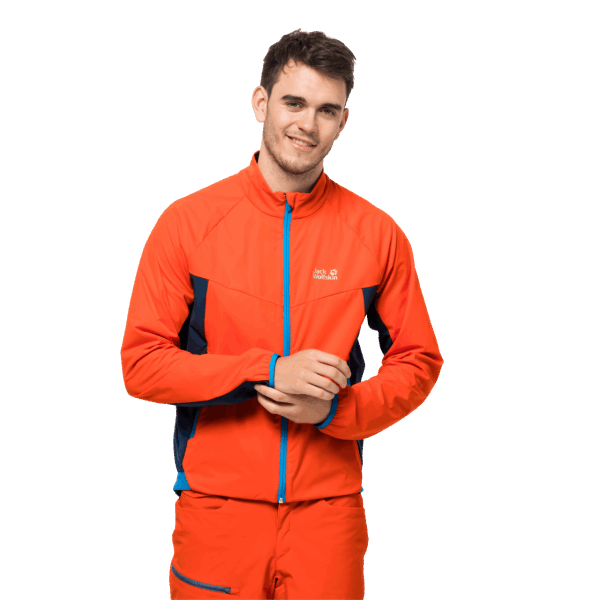 Wild Brier Jack Wolfskin Origin Tourer Softshell Herenjack