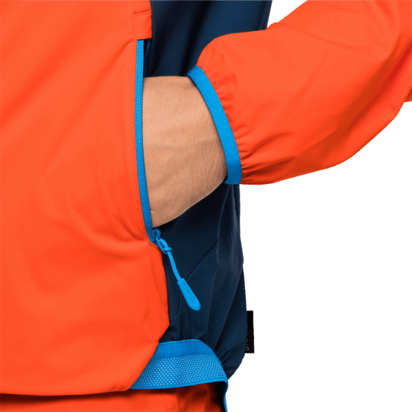 Wild Brier Jack Wolfskin Origin Tourer Softshell Herenjack