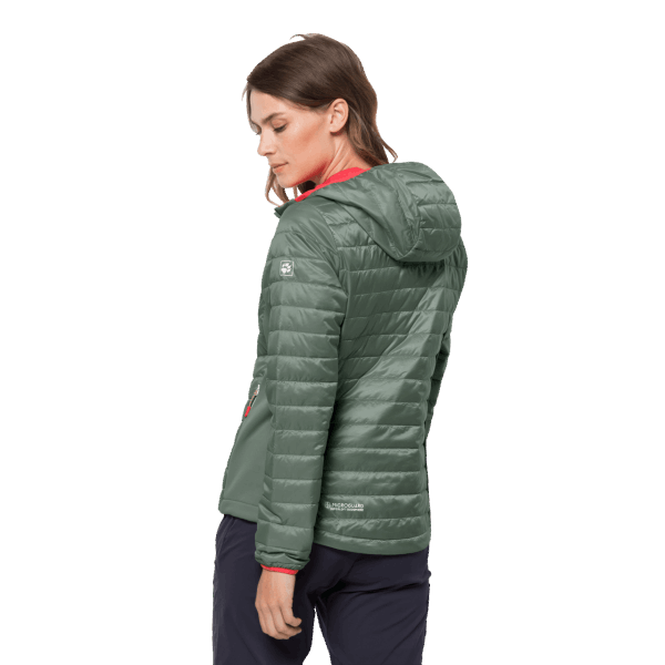 Beste Jack Wolfskin Routeburn Damesjack Hedge Green