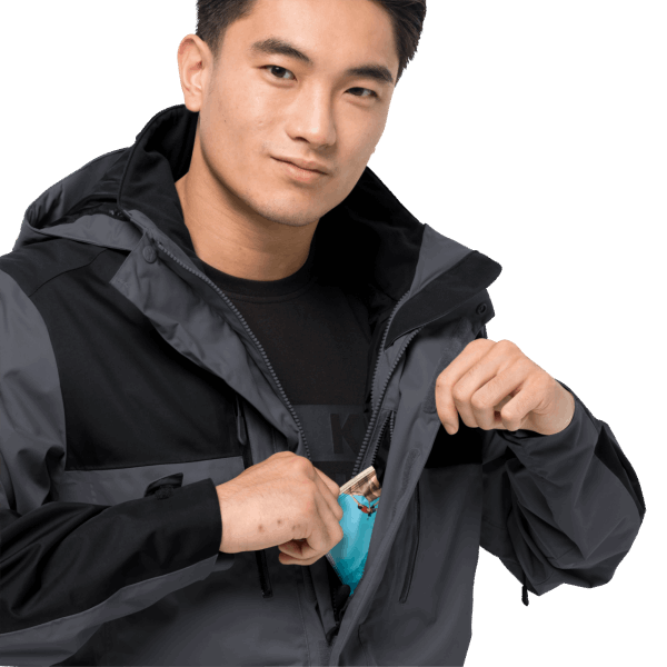 Ebony Jasper Flex Jack Wolfskin Herencollectie