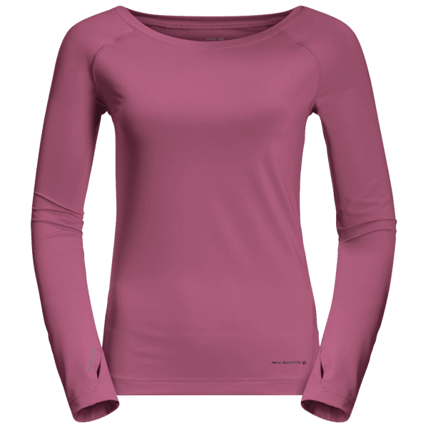 Violet Kwarts Damestasman L/s Jack Wolfskin Best