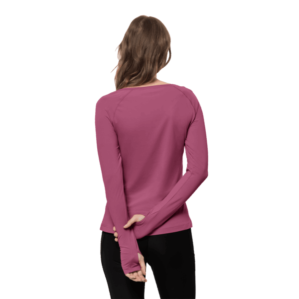 Violet Kwarts Damestasman L/s Jack Wolfskin Best