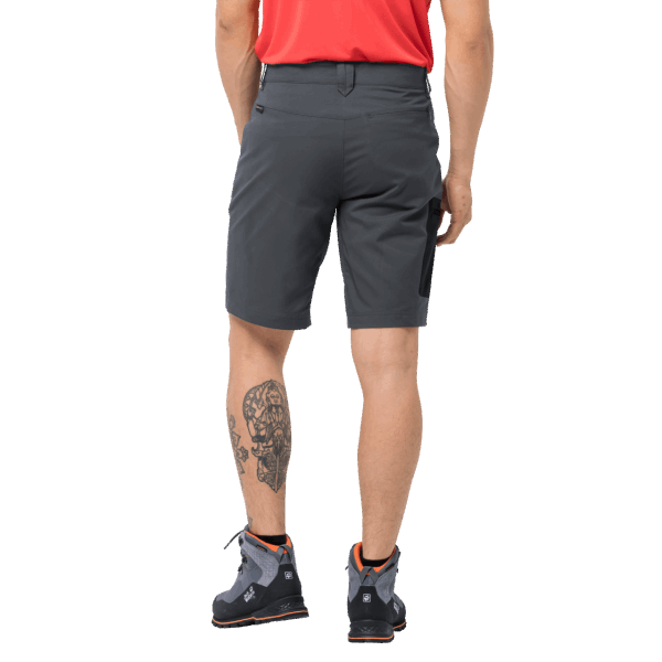 Jack Wolfskin Active Trainingsshort Voor Heren Dark Iron Origins